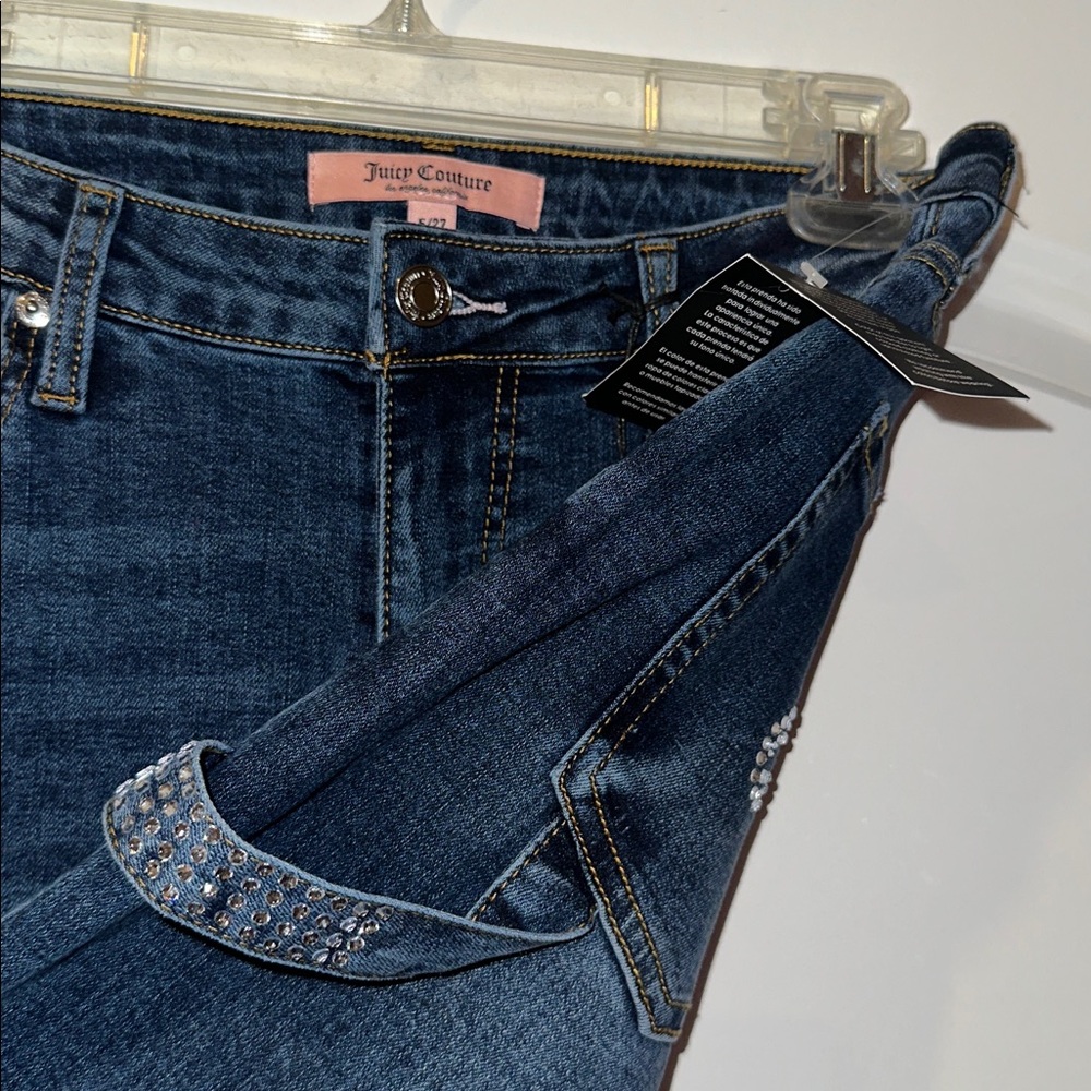 Juicy Couture wide leg jeans